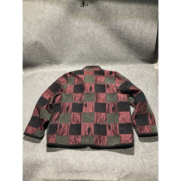 Graff Jacket Women’s Size XL Multicolored Long Sleeve Button Up - Picture 9 of 10